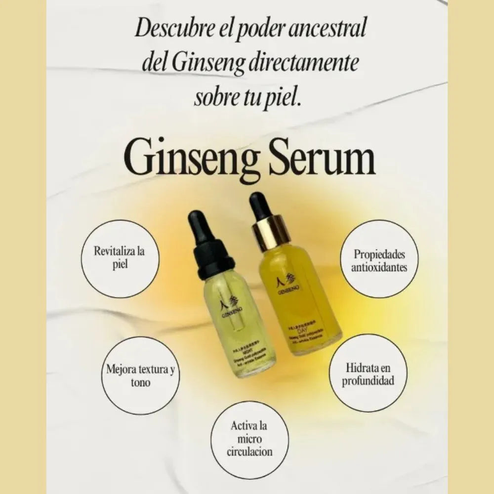 Esencia Viva 24K: Serum Dia Y Noche Tu piel renovada todo el día.