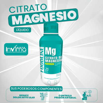 Citrato De Magnesio Foodline X 500 Ml